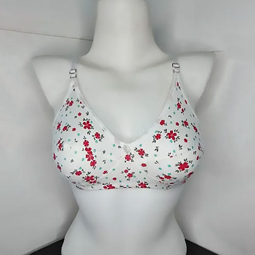 Cotton Printed Bra